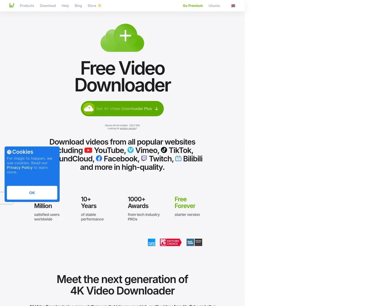 公式サイト スクリーンショット