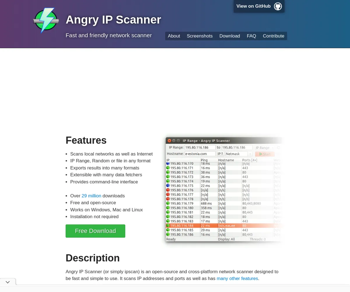 公式サイト スクリーンショット