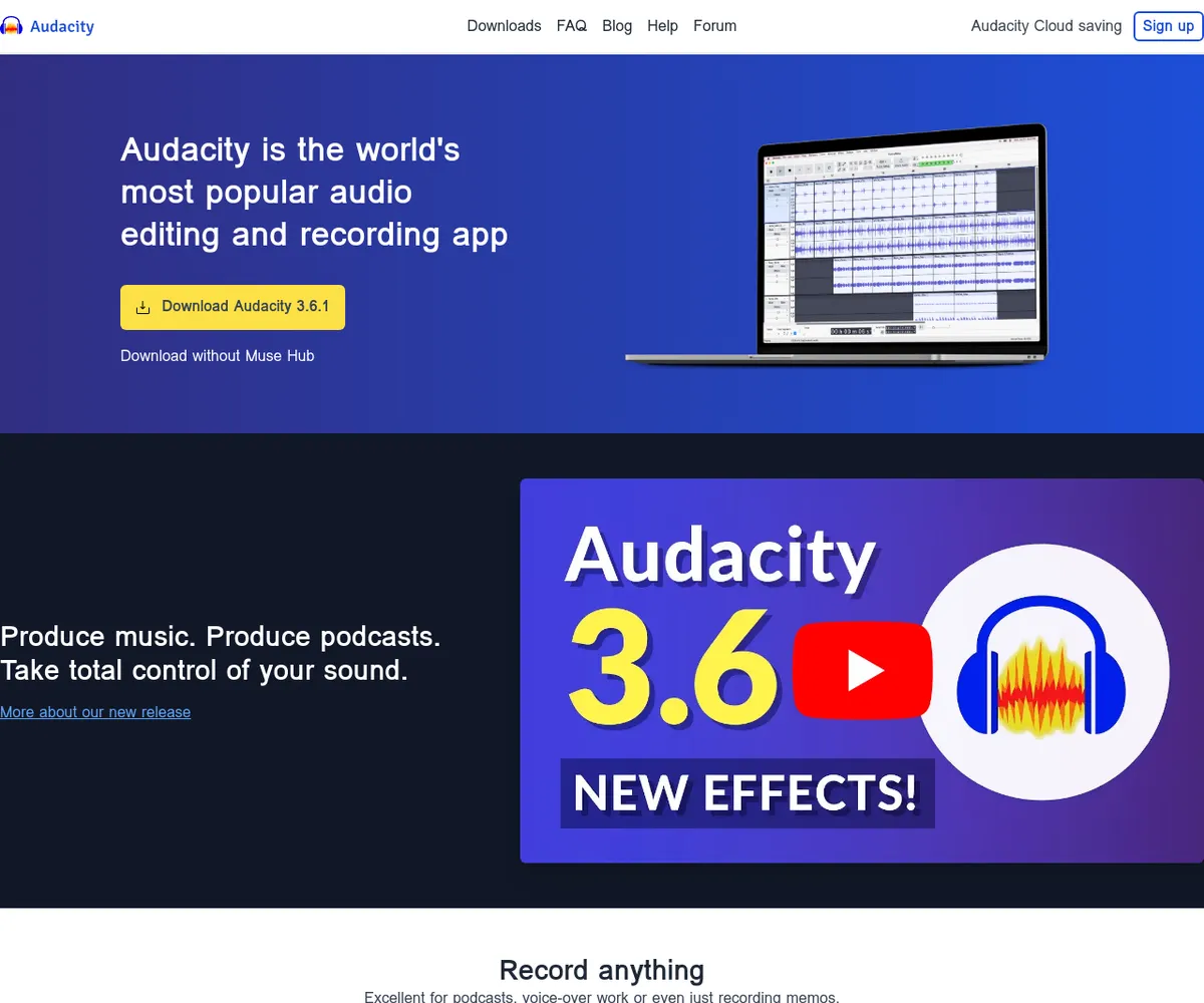 公式サイト スクリーンショット