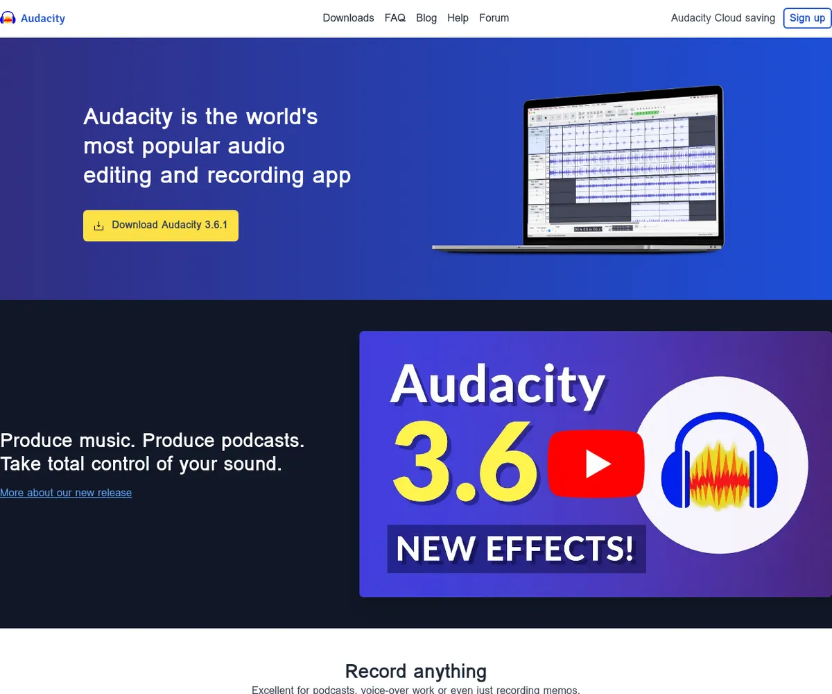 公式サイト スクリーンショット
