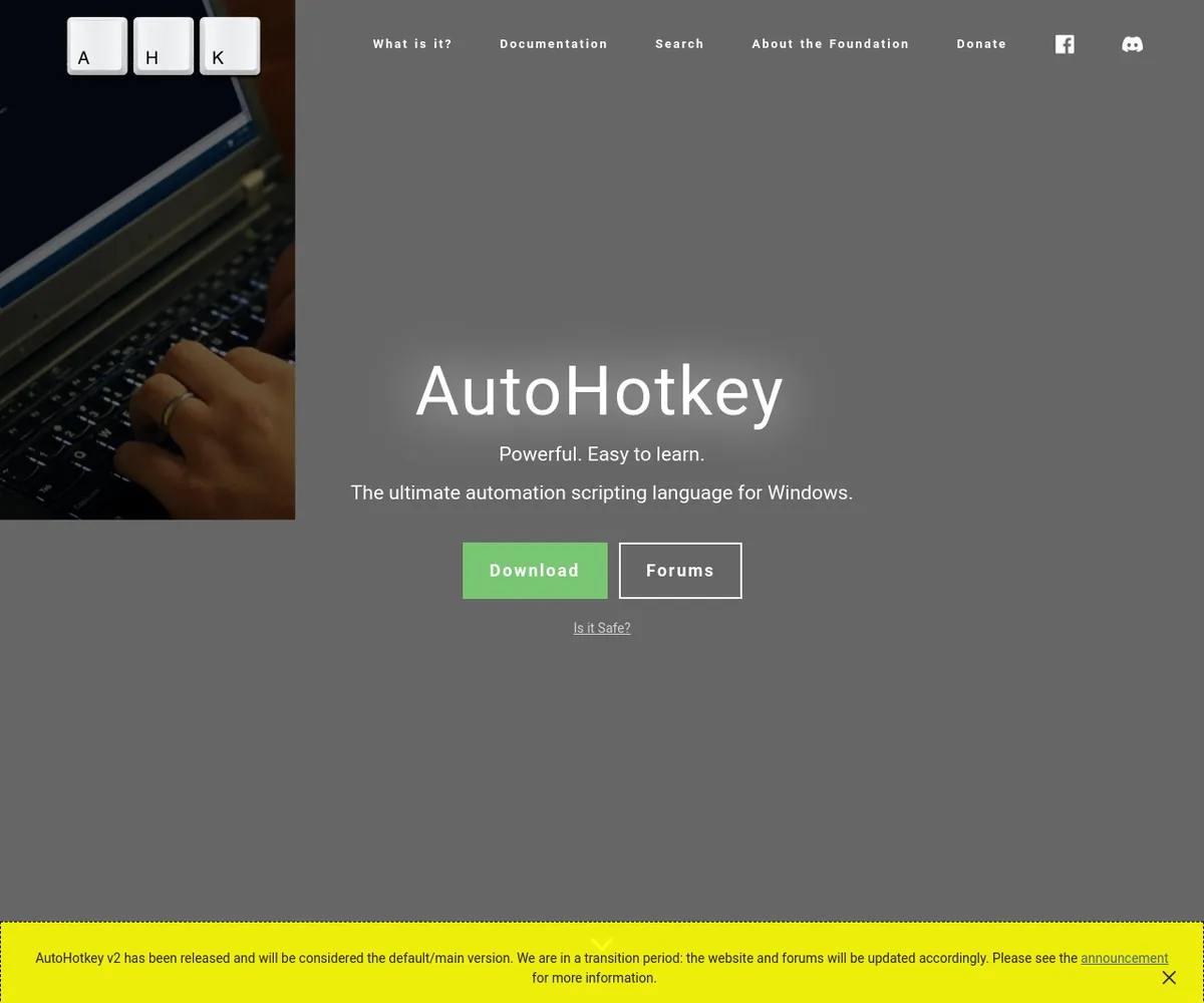 公式サイト スクリーンショット