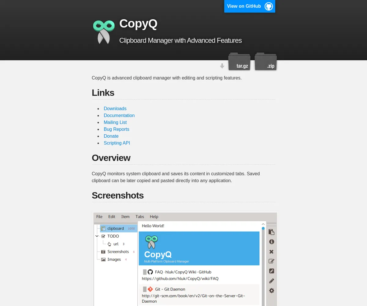 公式サイト スクリーンショット