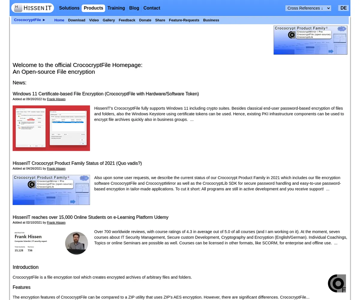 公式サイト スクリーンショット