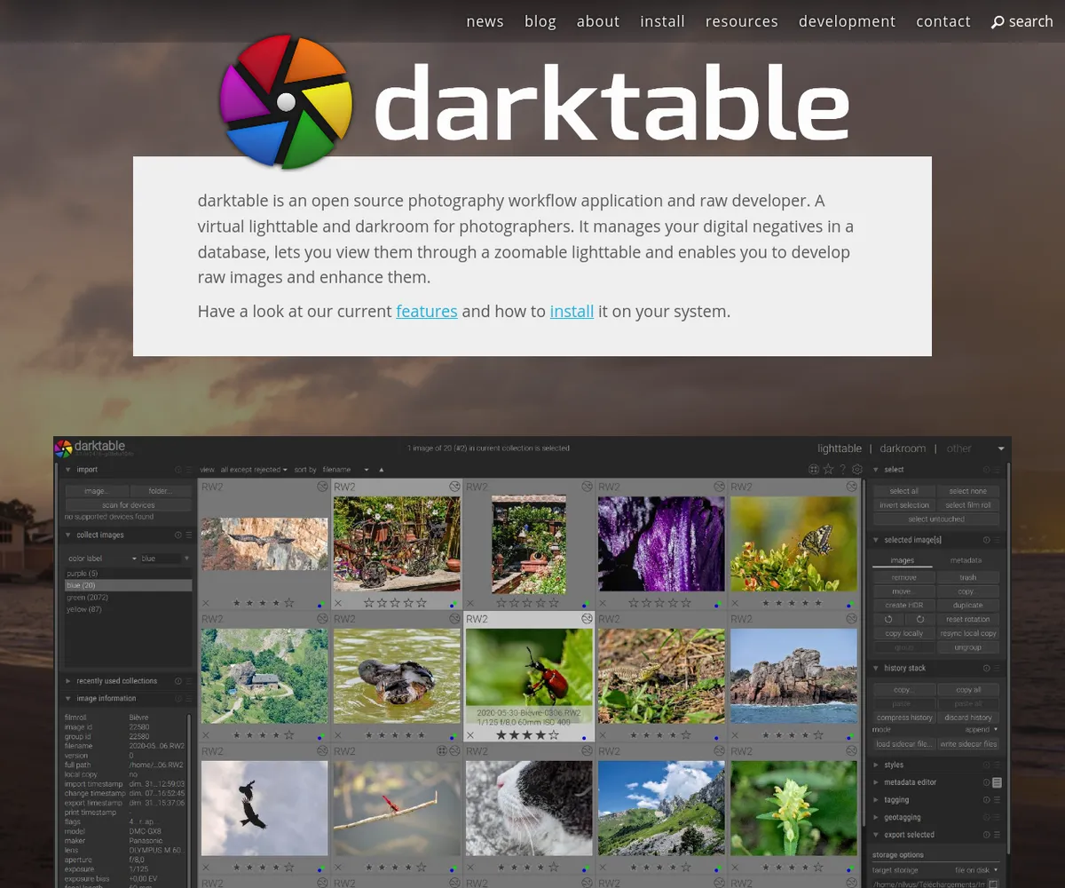 公式サイト スクリーンショット