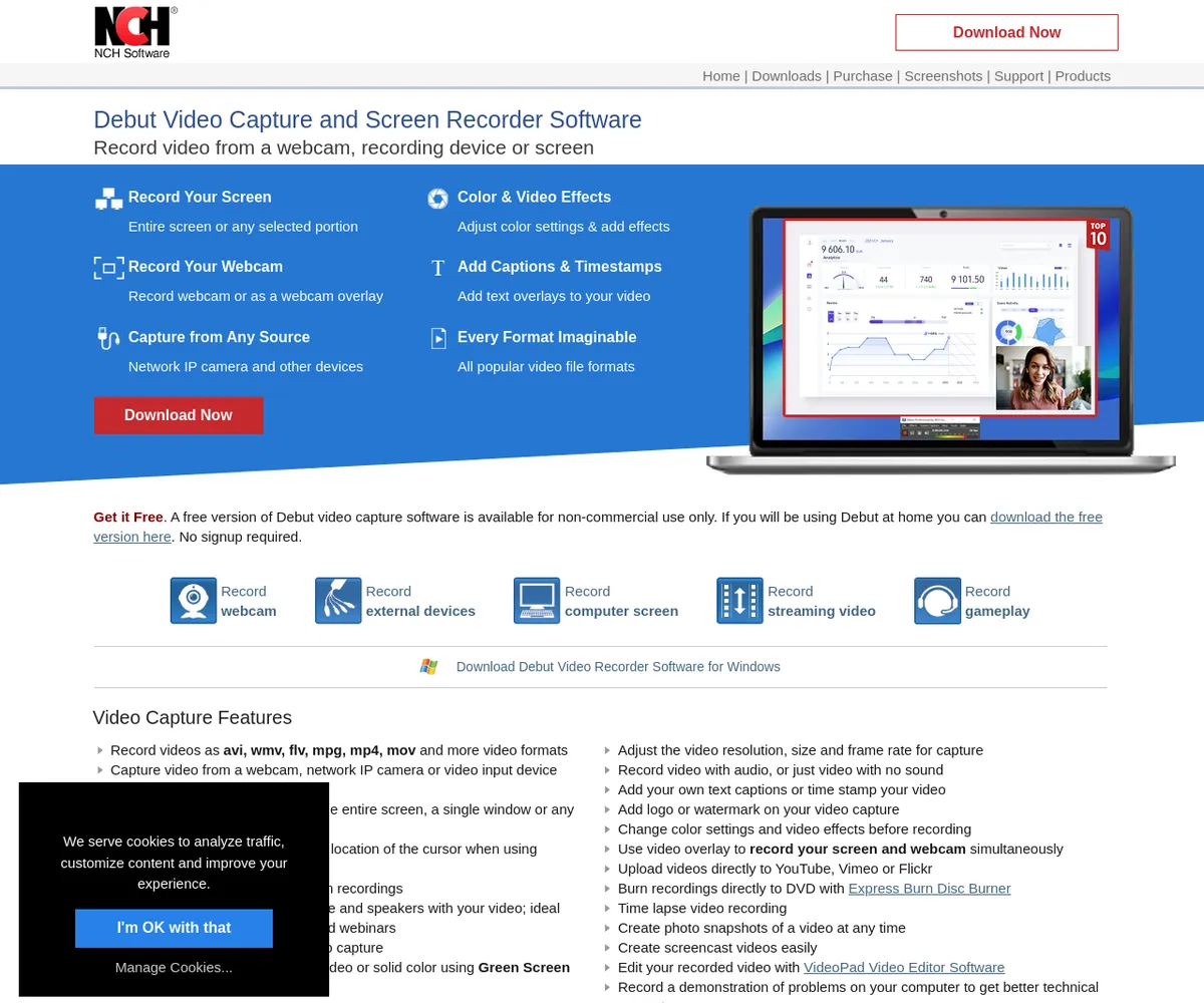 公式サイト スクリーンショット