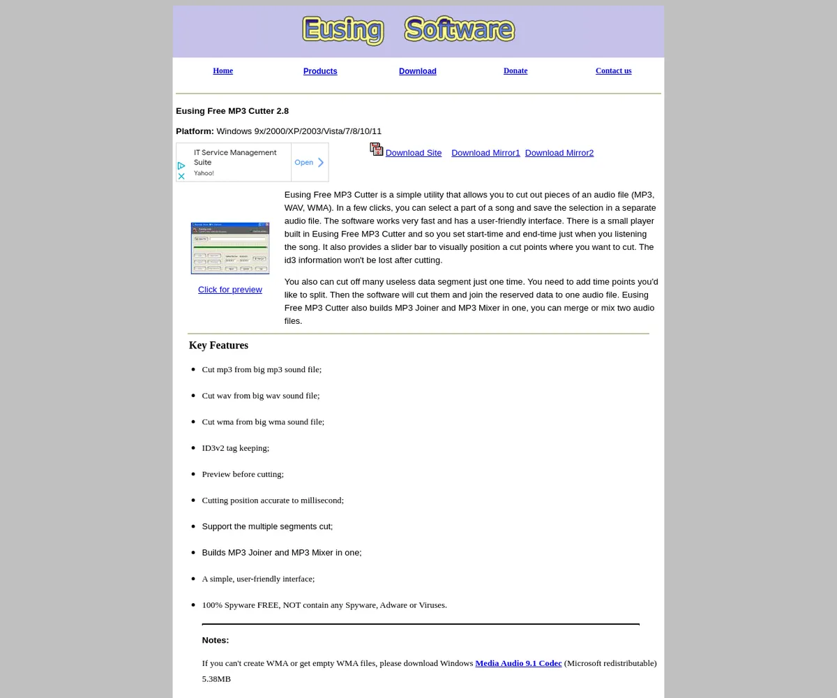 公式サイト スクリーンショット