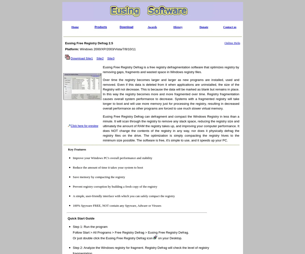 公式サイト スクリーンショット