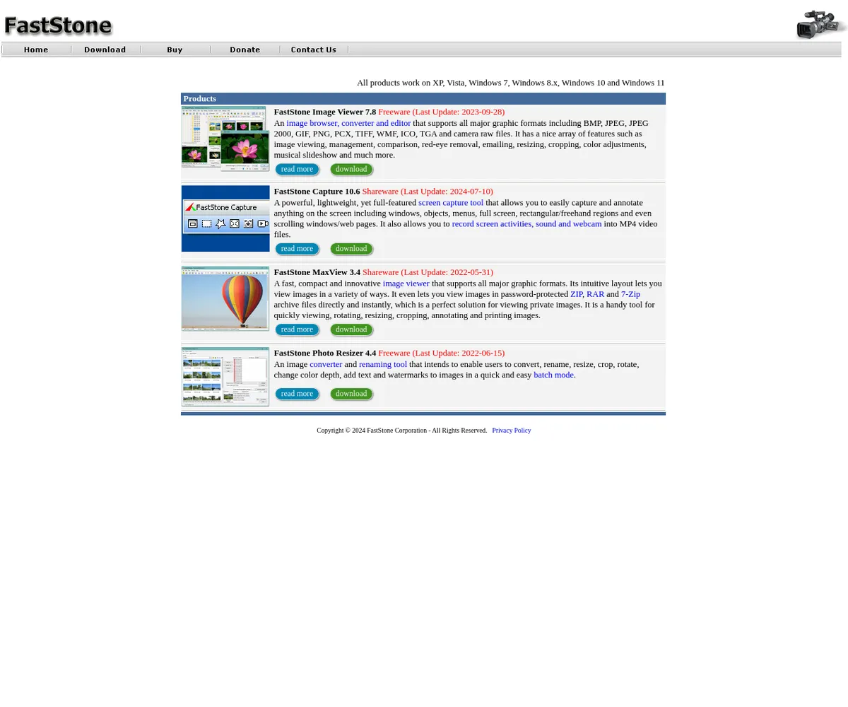 公式サイト スクリーンショット