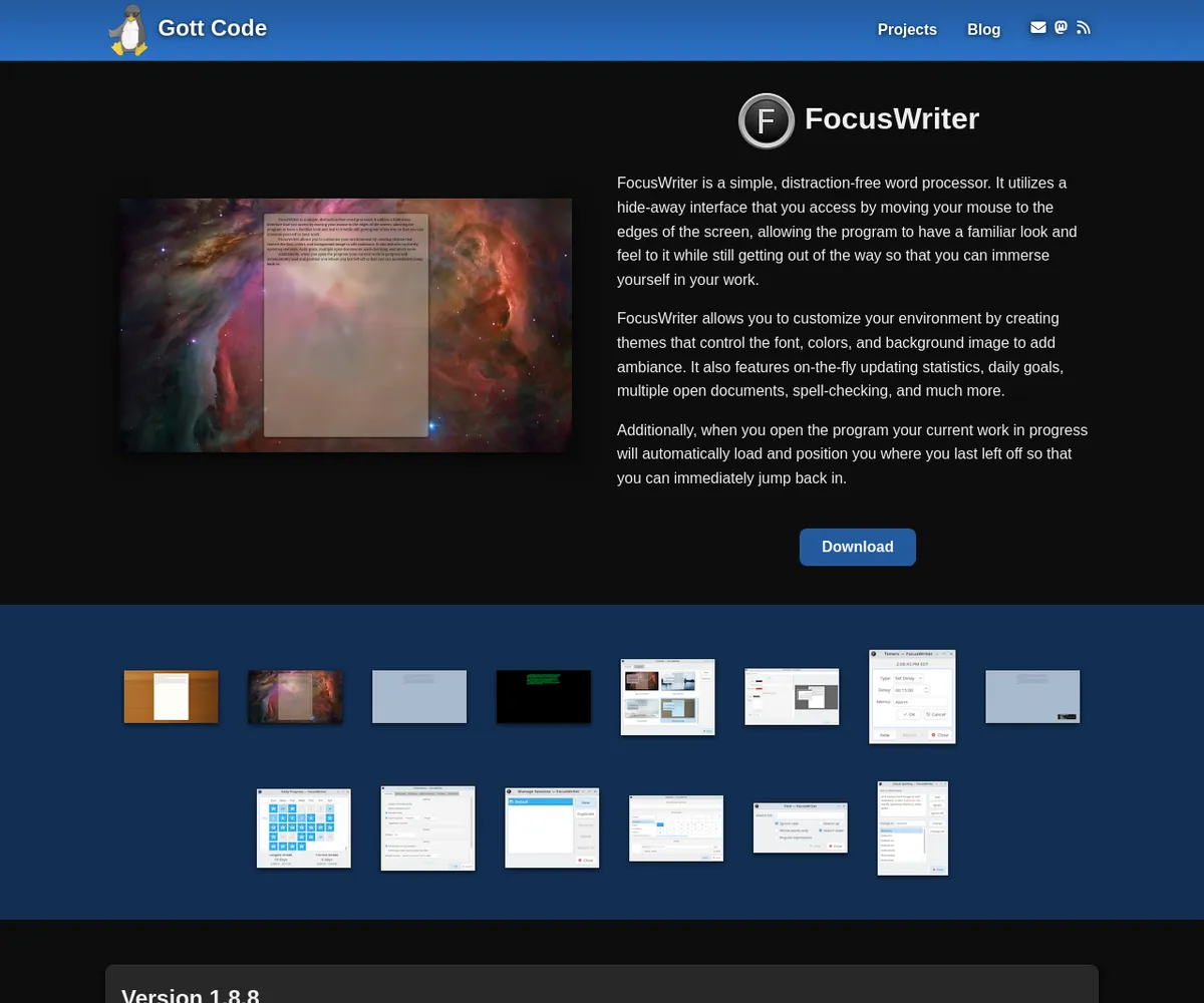 公式サイト スクリーンショット