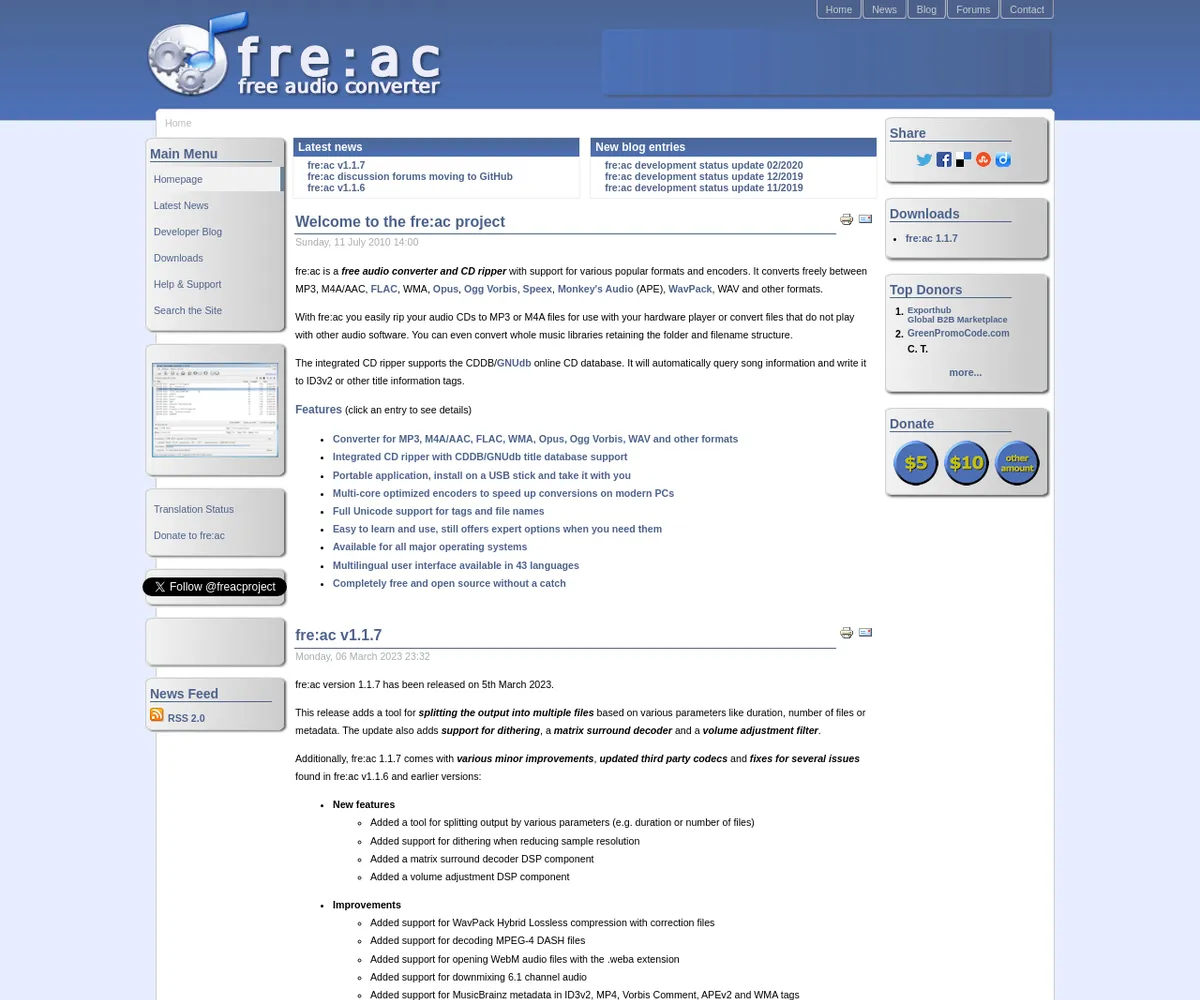 公式サイト スクリーンショット