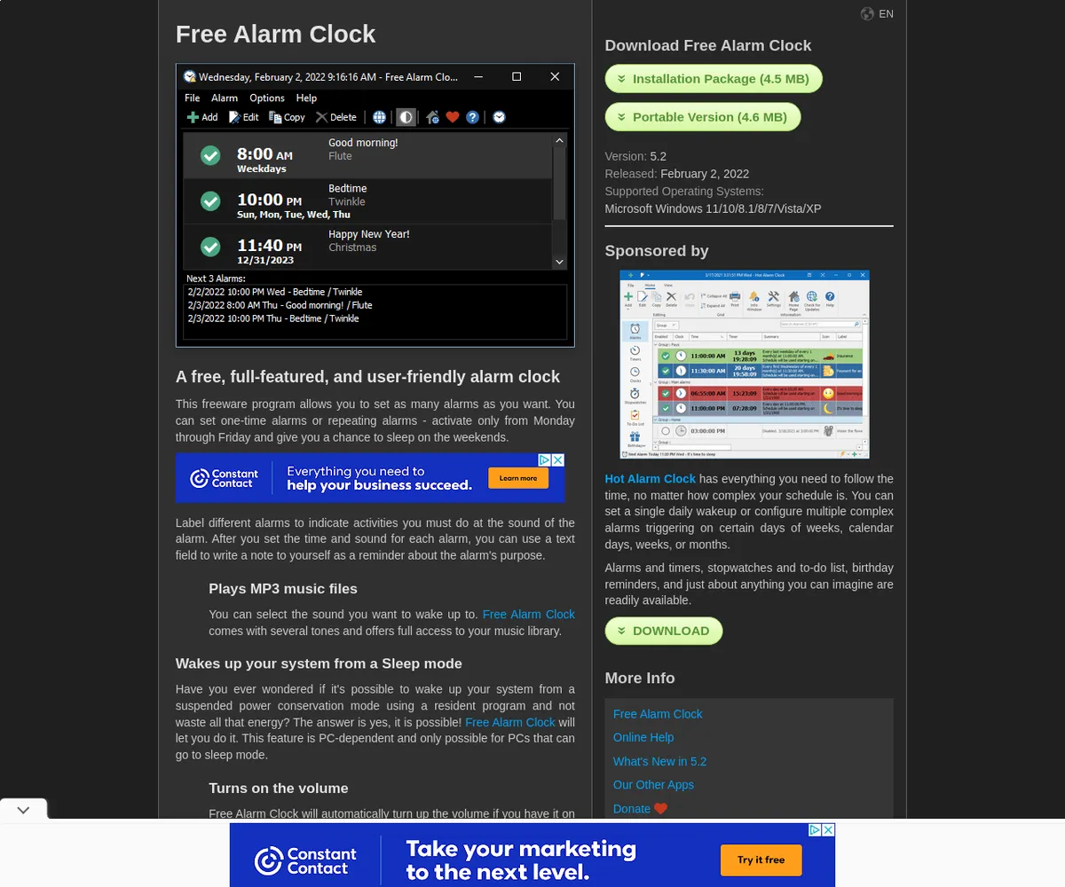 公式サイト スクリーンショット