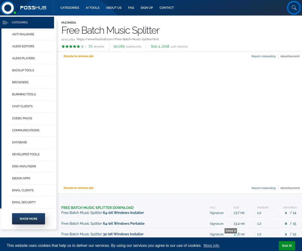 公式サイト スクリーンショット