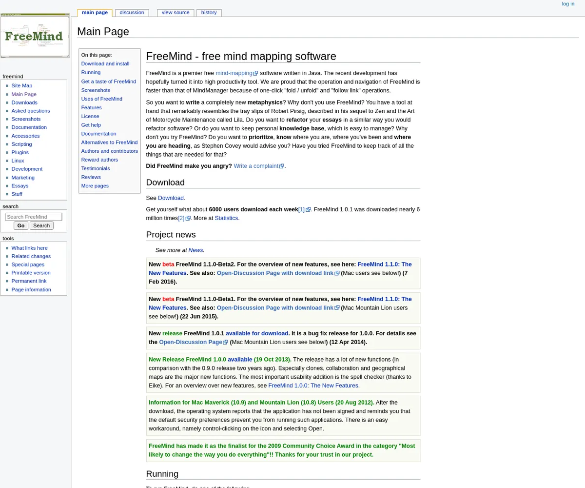 公式サイト スクリーンショット