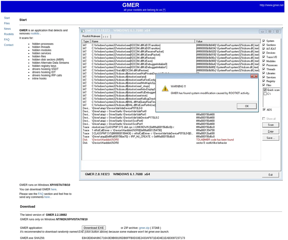 公式サイト スクリーンショット