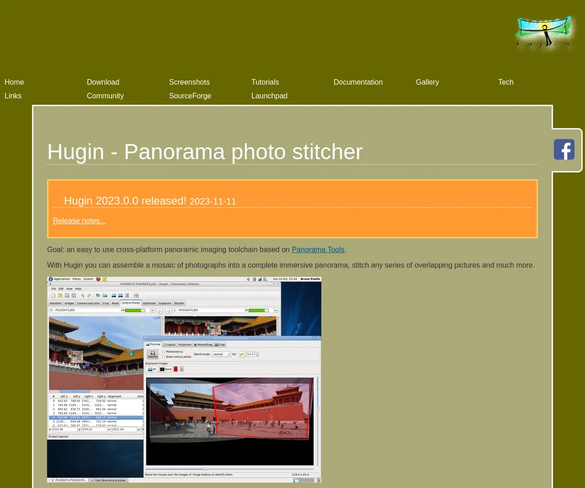 公式サイト スクリーンショット