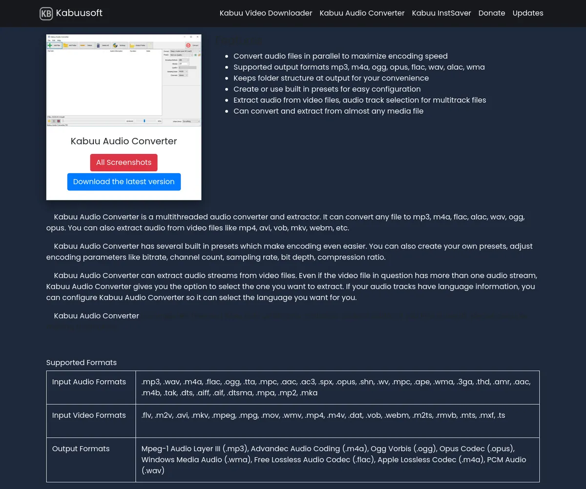 公式サイト スクリーンショット