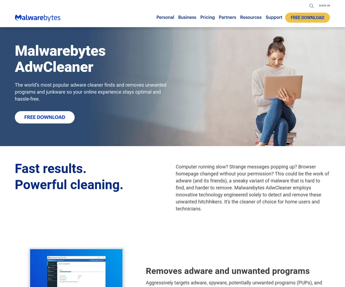 公式サイト スクリーンショット