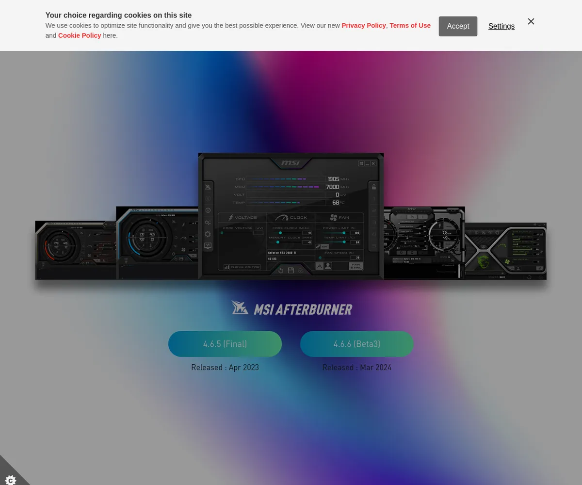 公式サイト スクリーンショット