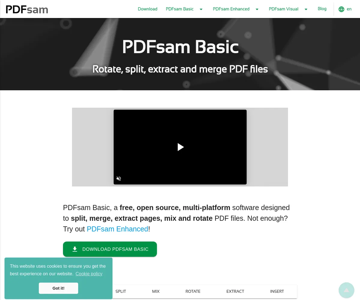 公式サイト スクリーンショット