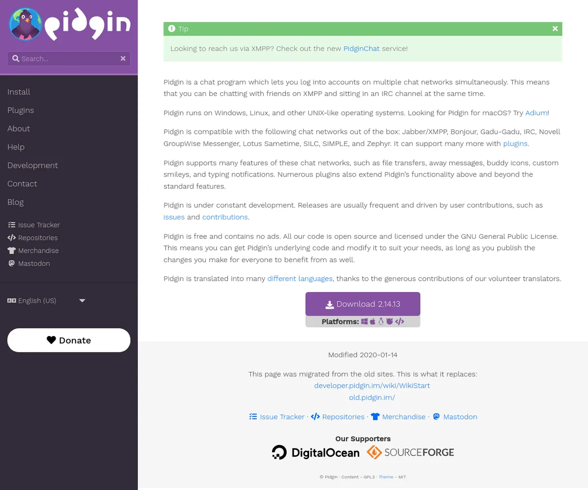公式サイト スクリーンショット