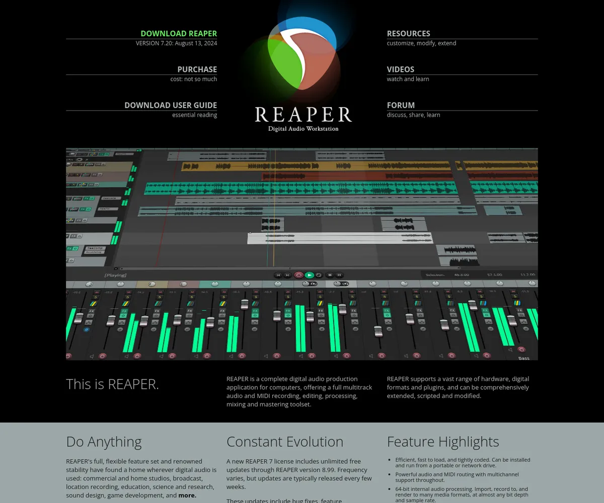 公式サイト スクリーンショット