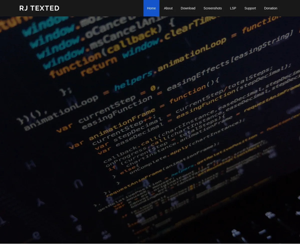 公式サイト スクリーンショット