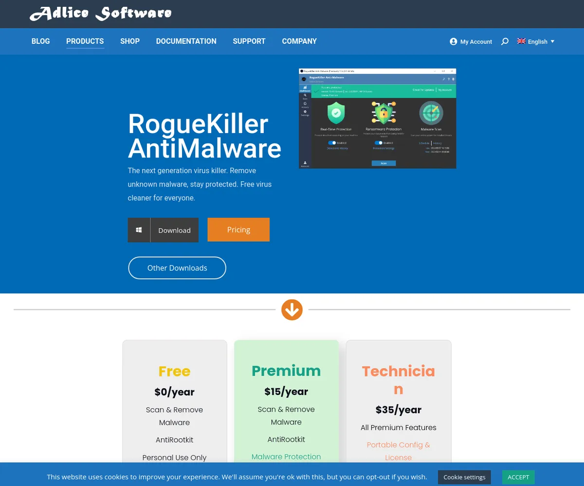 公式サイト スクリーンショット