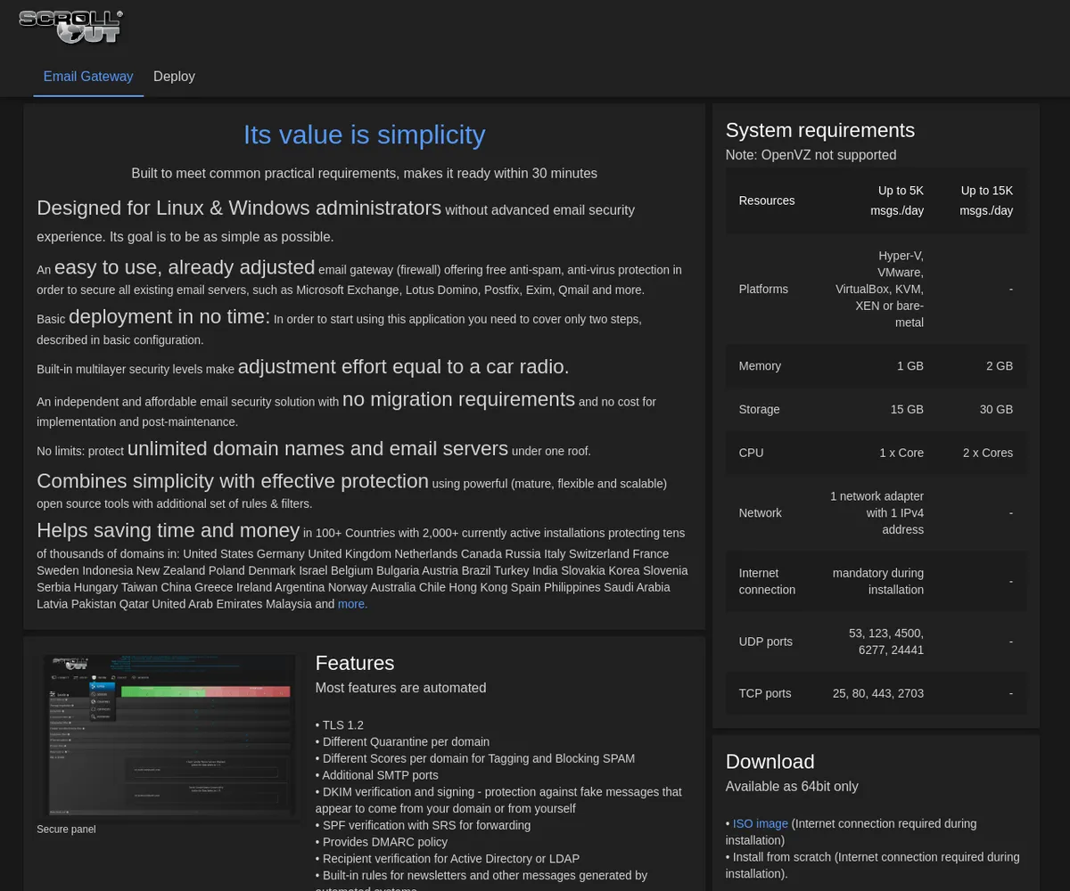 公式サイト スクリーンショット