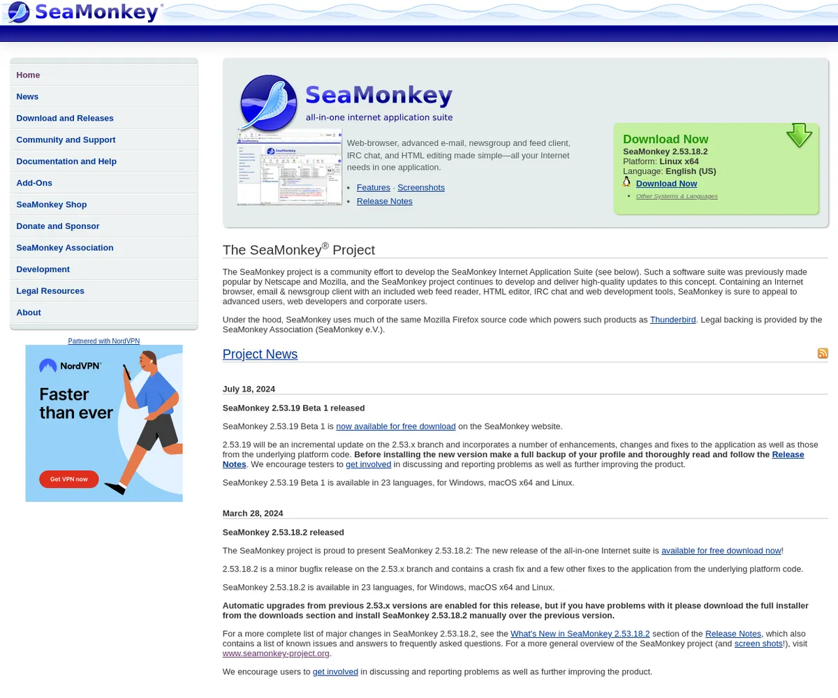 公式サイト スクリーンショット