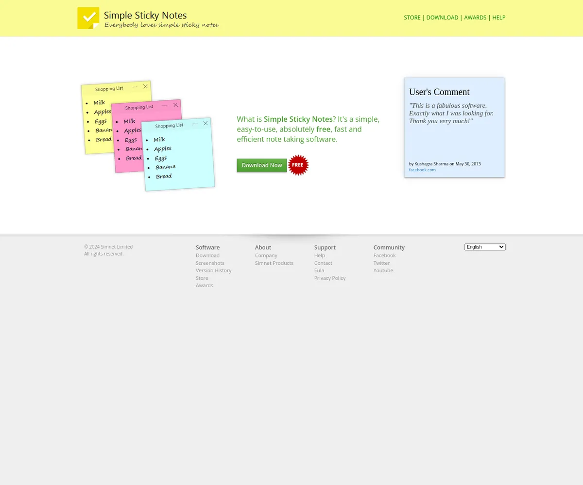 公式サイト スクリーンショット