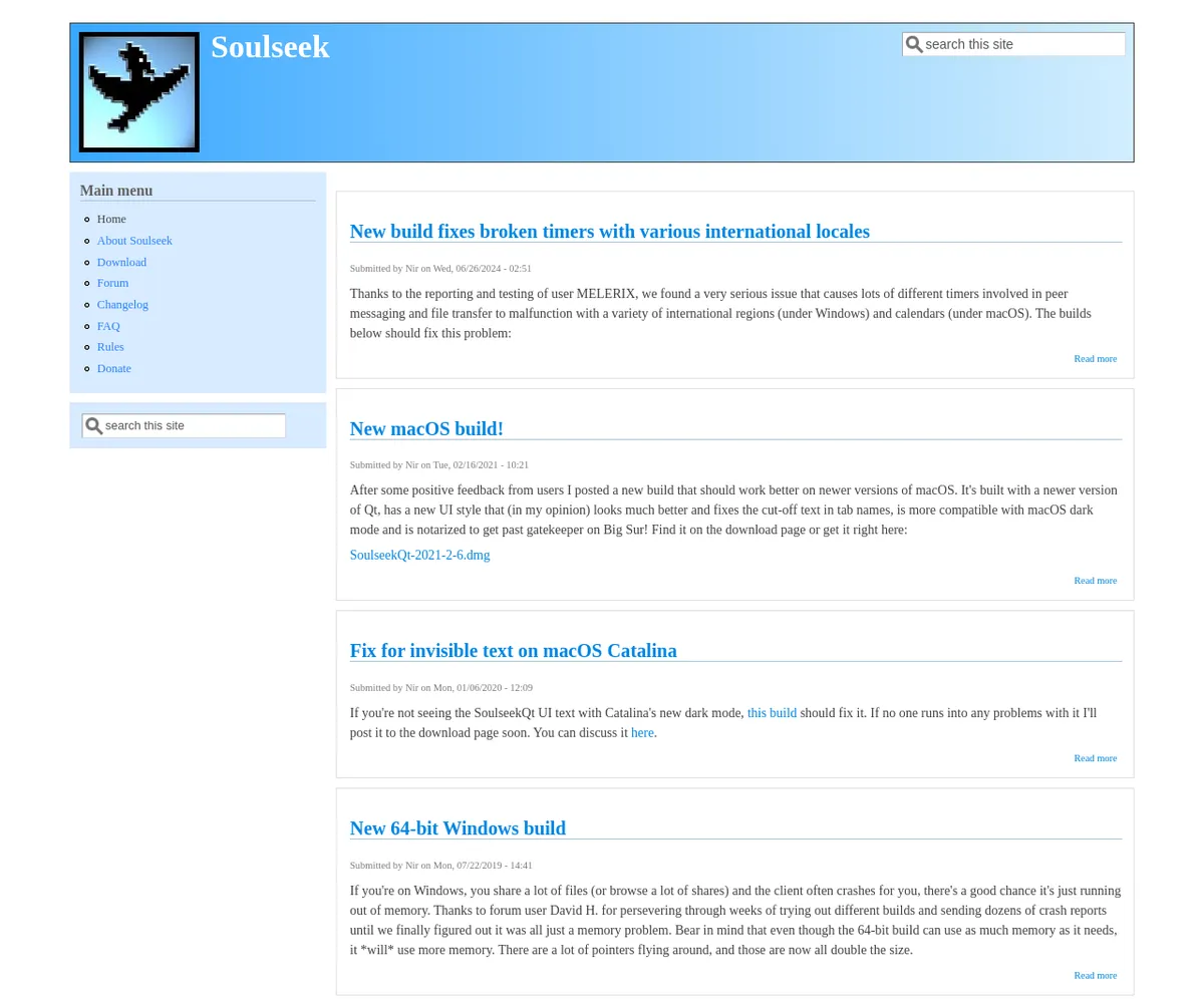 公式サイト スクリーンショット