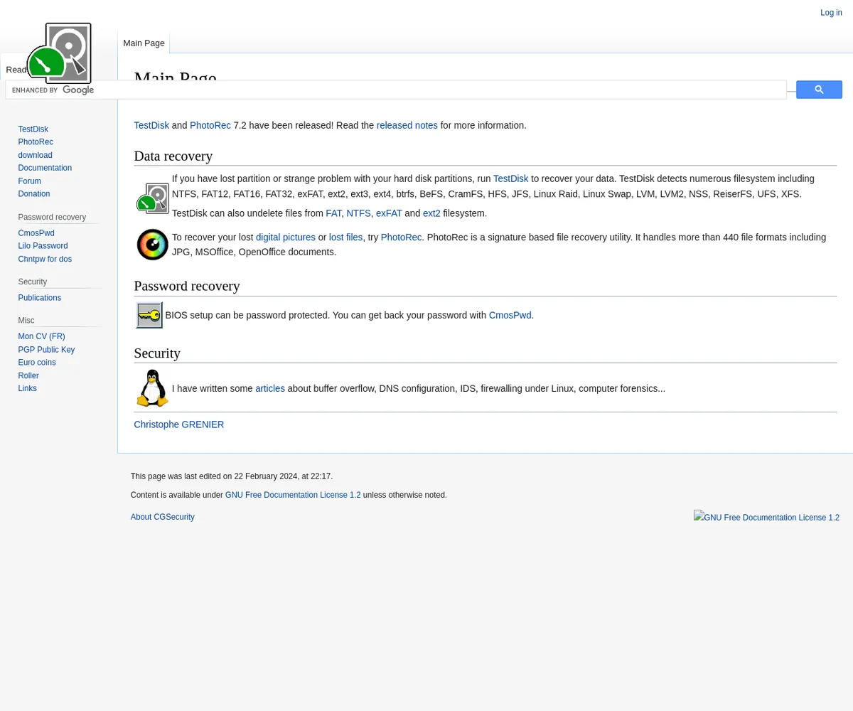 公式サイト スクリーンショット
