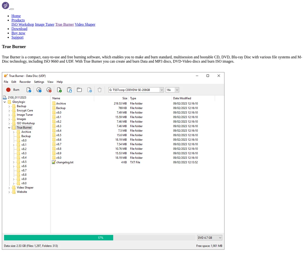 公式サイト スクリーンショット