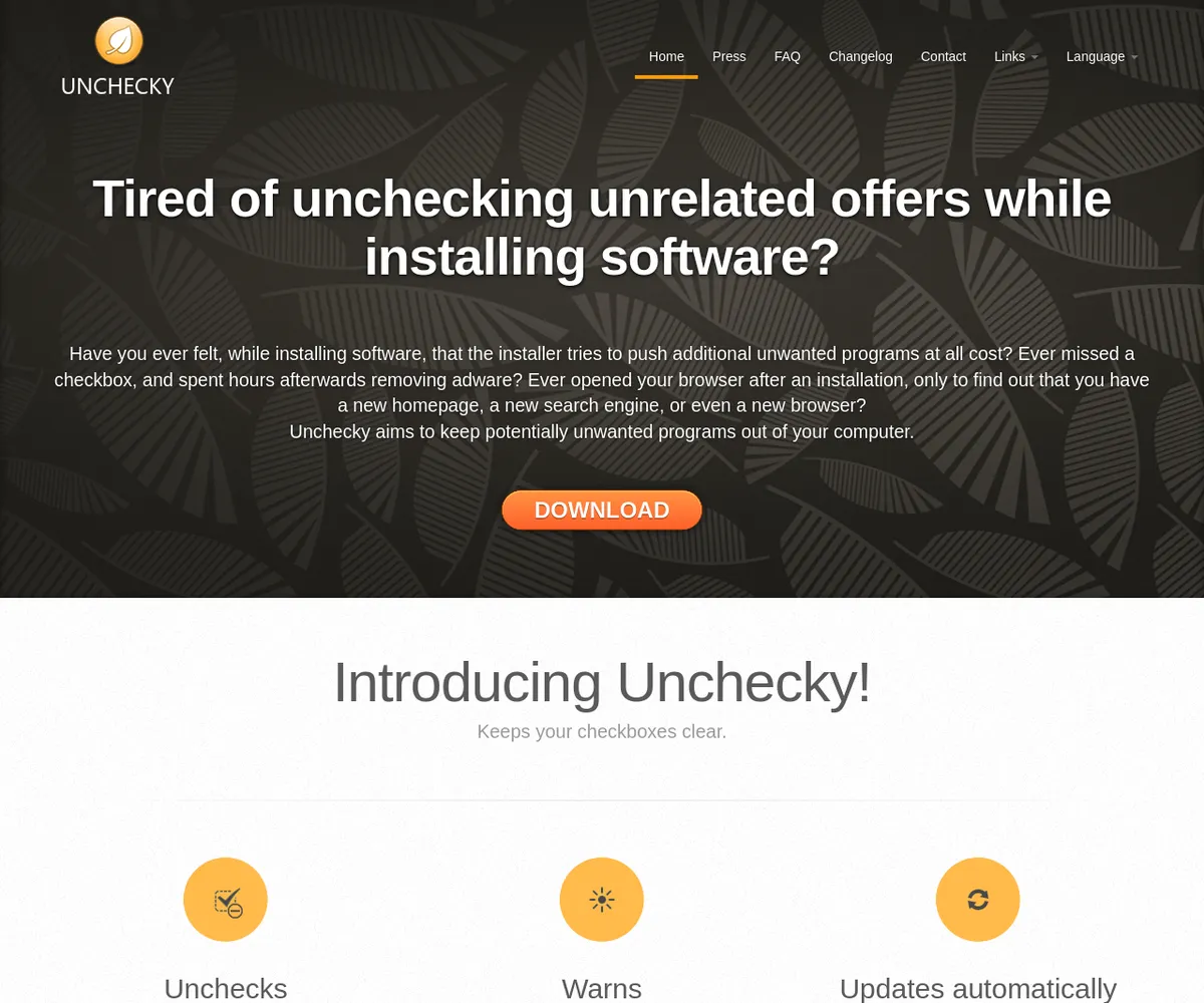 公式サイト スクリーンショット
