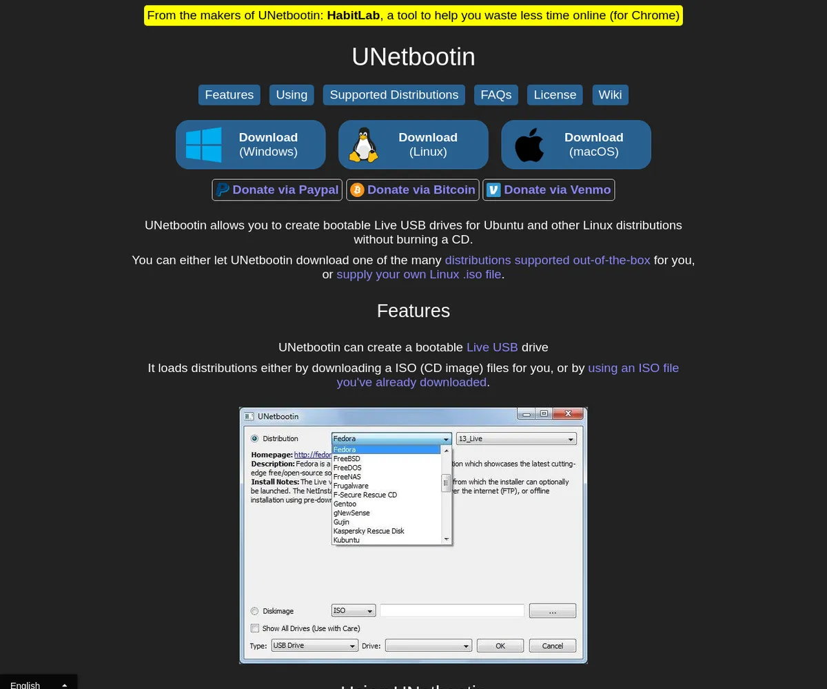 公式サイト スクリーンショット