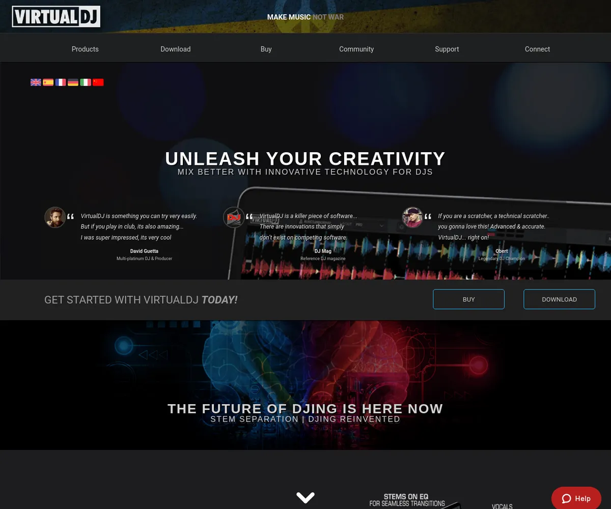 公式サイト スクリーンショット