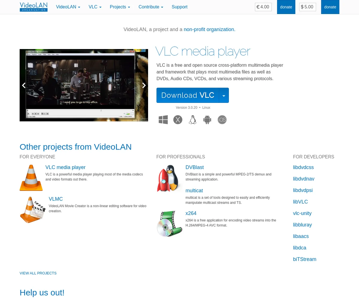 公式サイト スクリーンショット