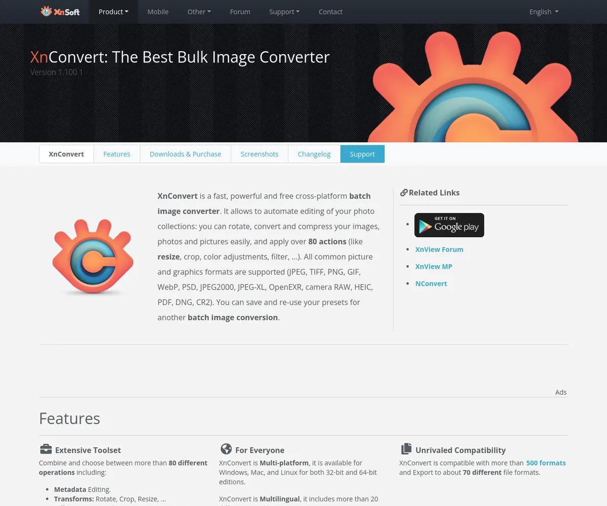 公式サイト スクリーンショット