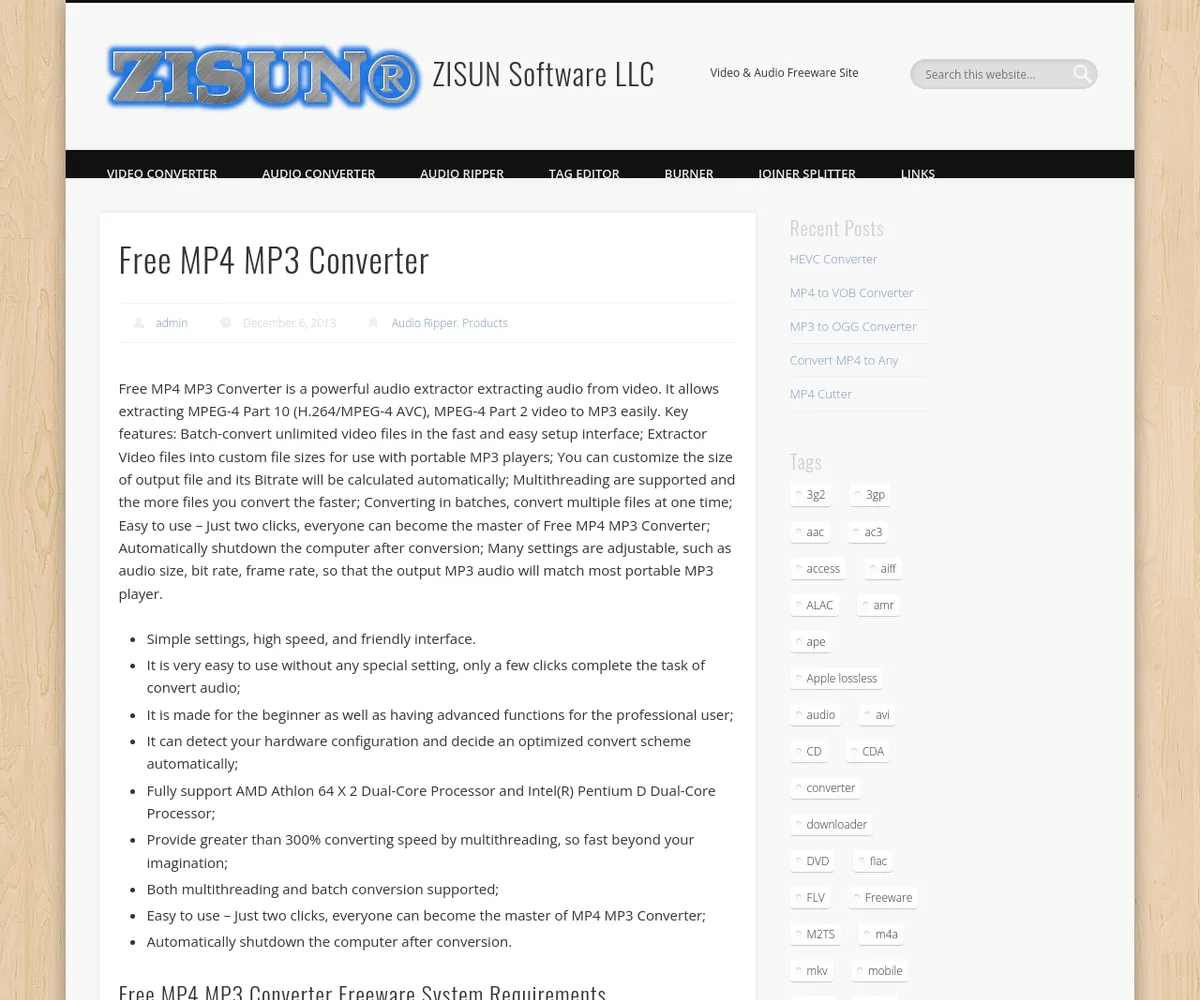 公式サイト スクリーンショット